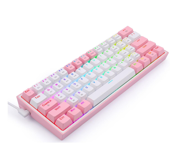 REDRAGON Fizz Pro (biało-różowa) K616RGB-PRO white pink - 1268110 - zdjęcie 5